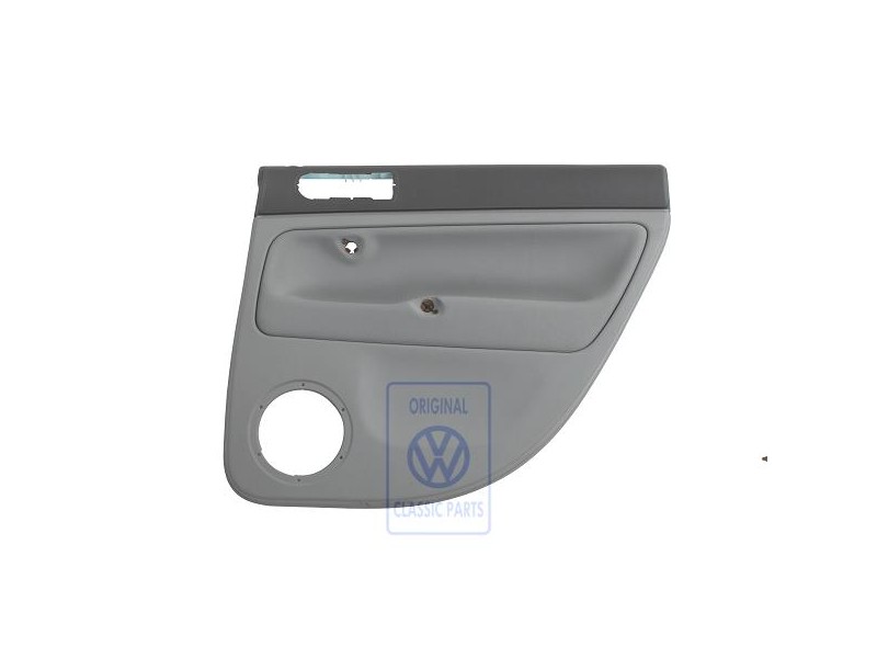 Original VW Door Panel Trim (Cloth) Platinum - 3B9867212AGLGD