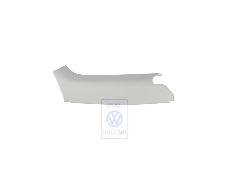 Original VW D-Pillar Trim Pearl Grey - 3B9867246C 6K8