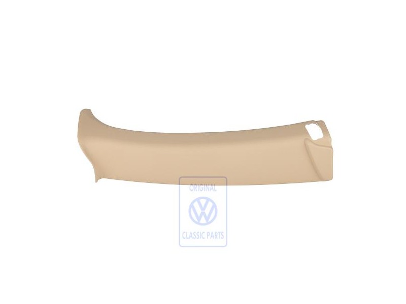 Original VW C-Pillar Trim Sun Beige - 3B9867287C 4R4