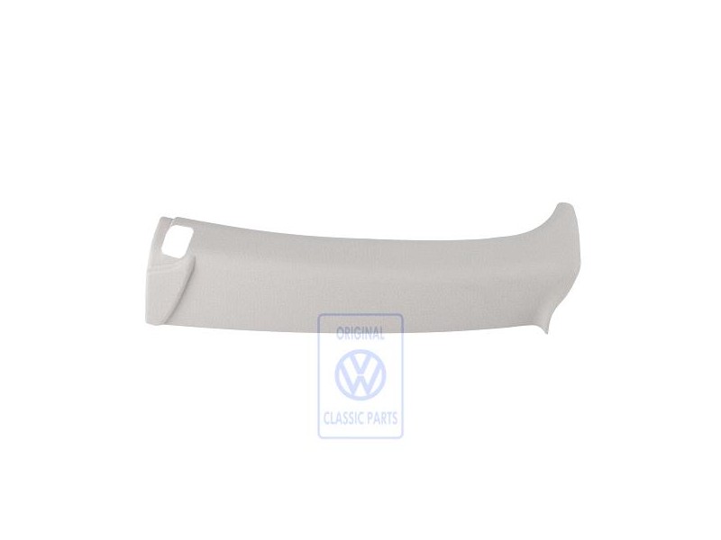 Original VW C-Pillar Trim Pearl Grey - 3B9867288B 2XP