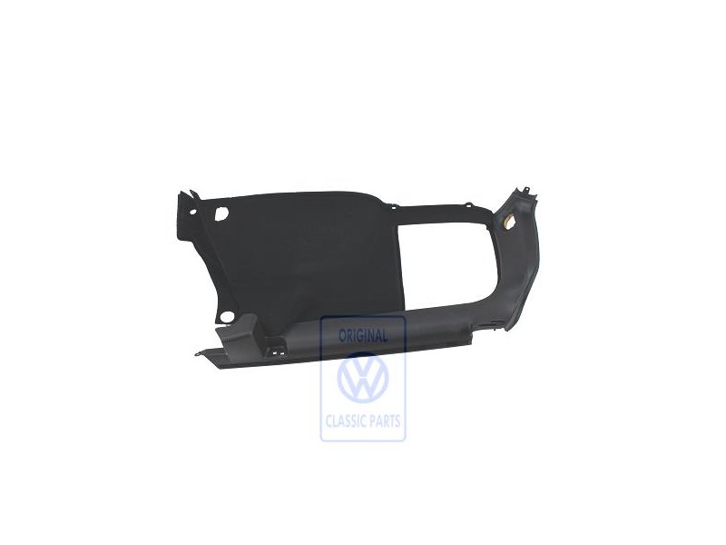 Original VW Luggage Compartment Trim Satin Black - 3B9867429K B41