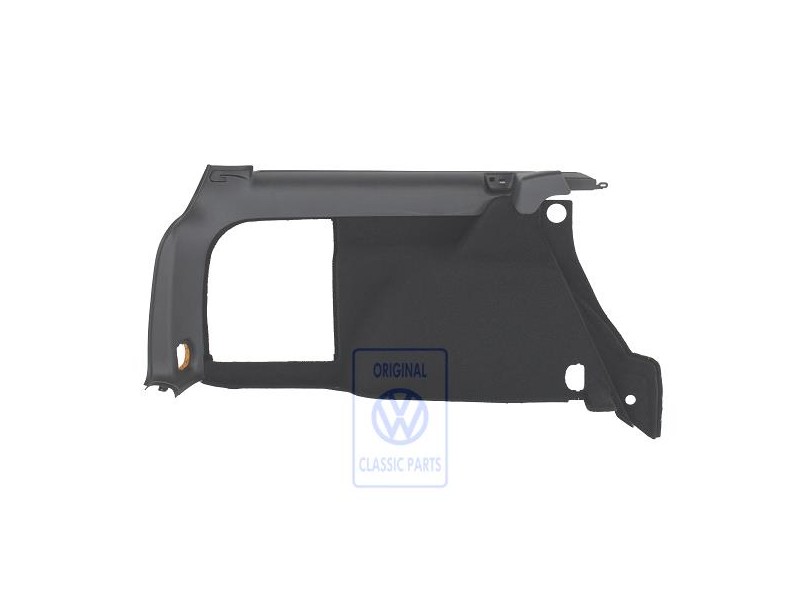 Original VW Luggage Compartment Trim Satin Black - 3B9867429Q B41