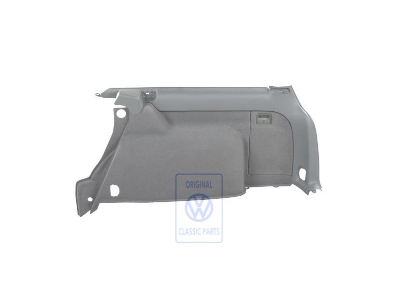 Original VW Luggage Compartment Trim Flannel Grey - 3B9867430K U71