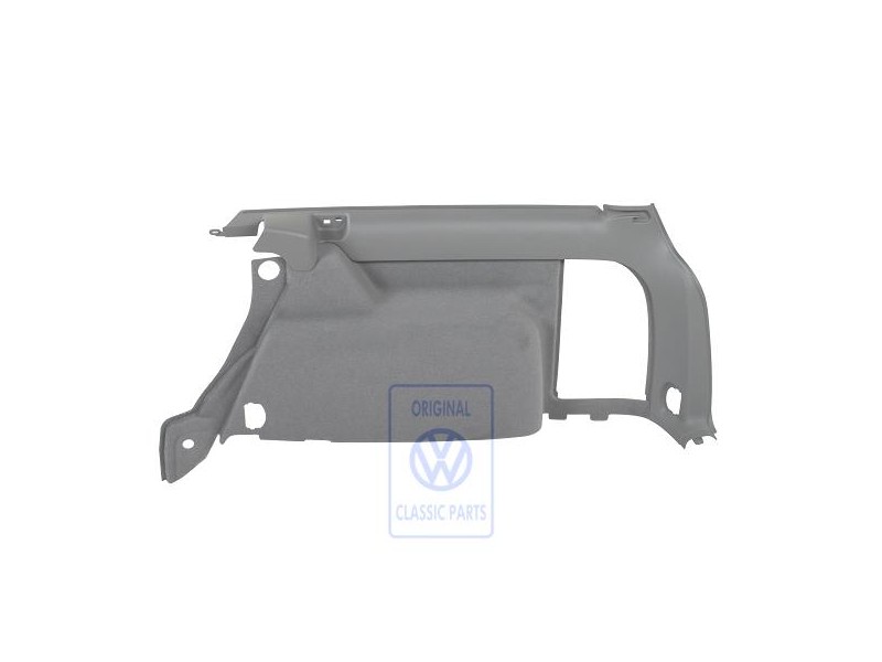 Original VW Luggage Compartment Trim Flannel Grey - 3B9867430T U71