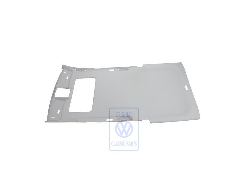 Original VW Moulded Headliner Pearl Grey - 3B9867501CN6K8