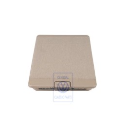 Original VW Ski Bag (Leatherette) Light Beige - 3B9885215 Q70