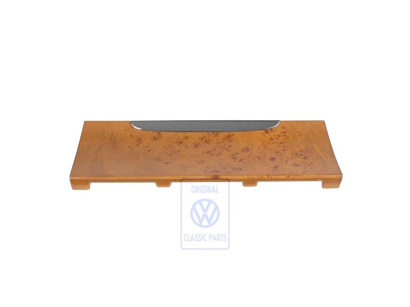 Original VW Cover For Ashtray Poplar Grain (Brown) - 3C0857351C 55W