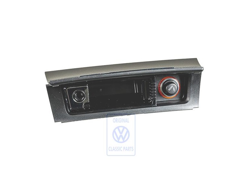 Original VW Ashtray Matt Black - 3C0857961 44S