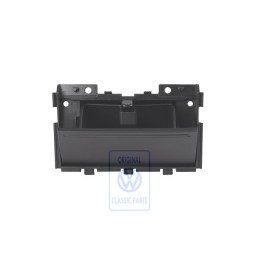 Original VW Stowage Compartment With Cover Black - 3C0858338 1QB