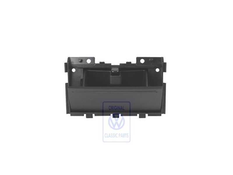 Original VW Stowage Compartment With Cover Black - 3C0858338 1QB