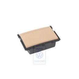 Original VW Stowage Compartment With Cover Pure Beige - 3C0858338 7R3