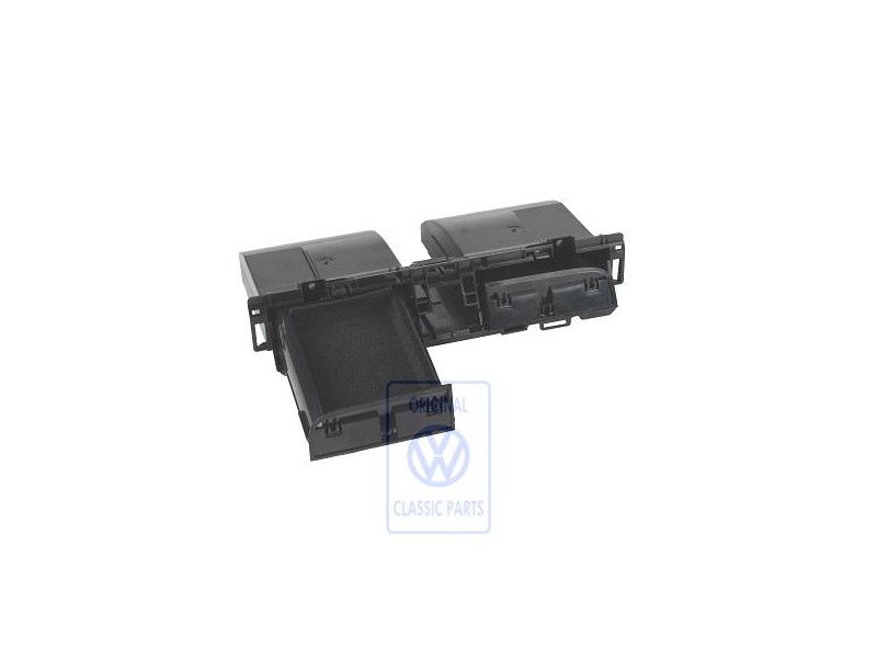 Original VW Stowage Compartment Black - 3C0858407M 33N