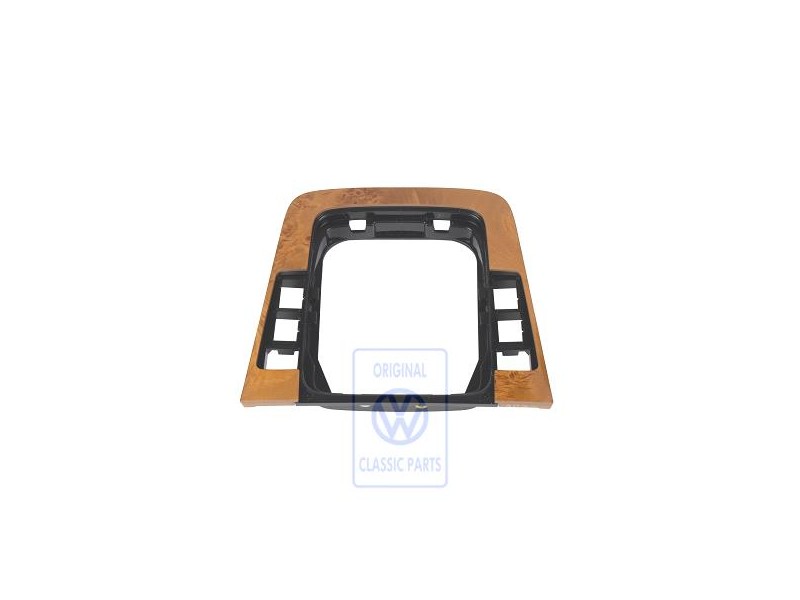 Original VW Trim For Centre Console Poplar Grain (Brown) - 3C0864263C 55W