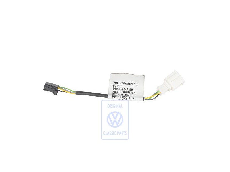 Original VW Wiring Set Adapter For Aux-In Socket - 3C0971154