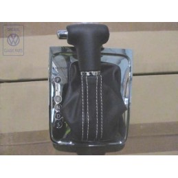 Original VW Gear Shift Cover Black/Black - 3C1713203F UWX
