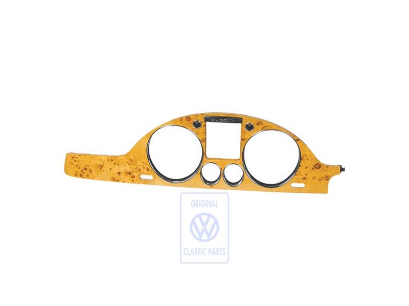 Original VW Trim Poplar Grain (Brown) - 3C1858335AQ55W