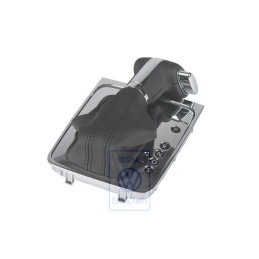 Original VW Gear Shift Cover Black/Chrome - 3C2713203G QUN