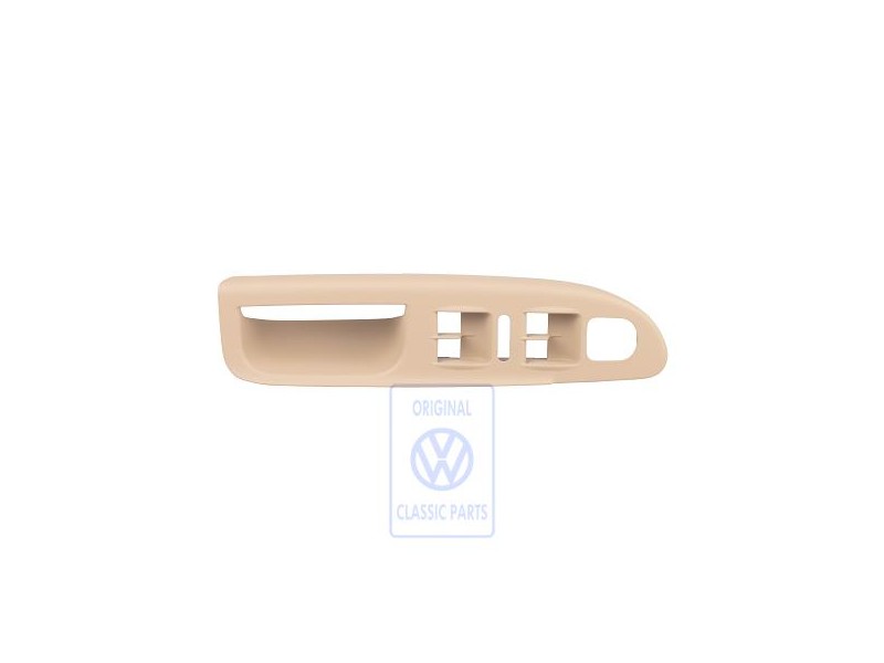 Original VW Handle Shell, Upper Part Pure Beige - 3C2867172B 7R3