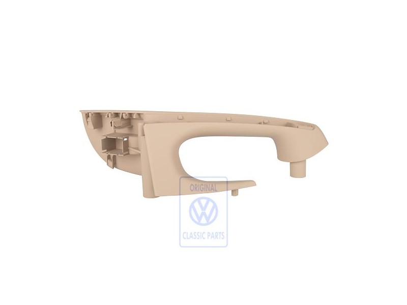 Original VW Handle Shell, Lower Part Pure Beige - 3C4867179B 7R3