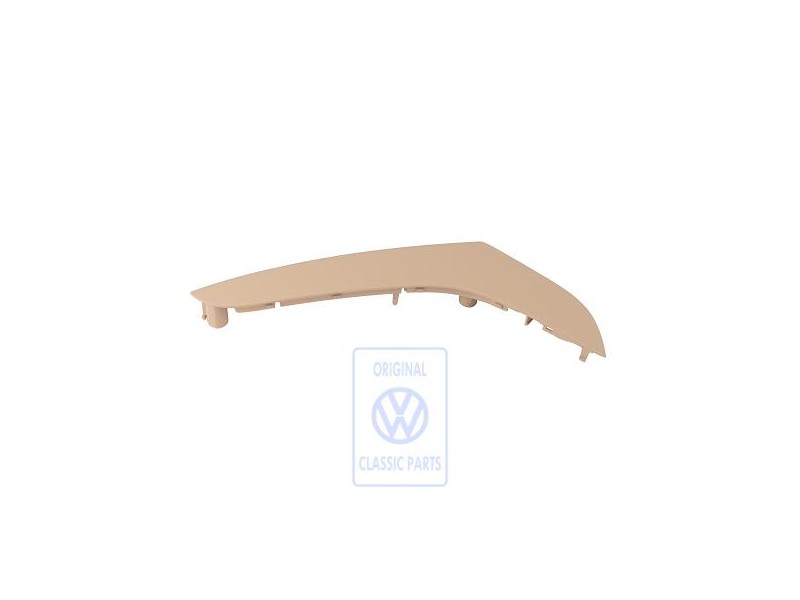 Original VW Handle Shell, Upper Part Pure Beige - 3C4867371 7R3