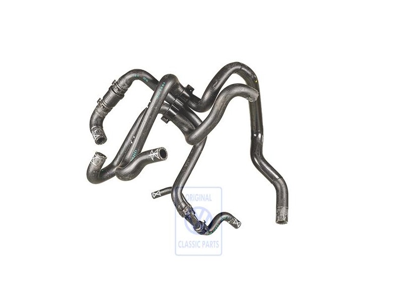 Original VW Coolant Hose With Valve - 3D0122063AR