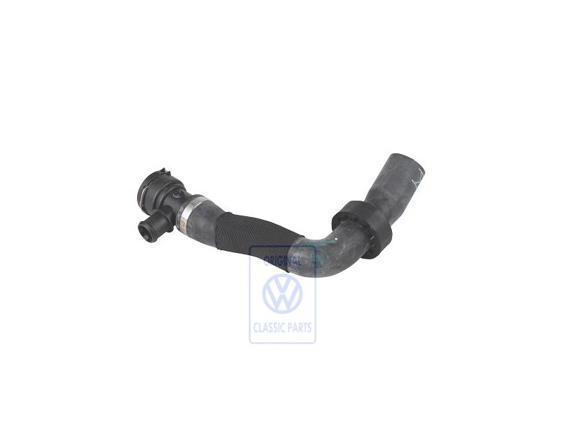 Original VW Coolant Hose With Quick Release Coupling - 3D0122101A