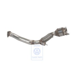 Original VW Exhaust Pipe With Catalyst - 3D0254350CX