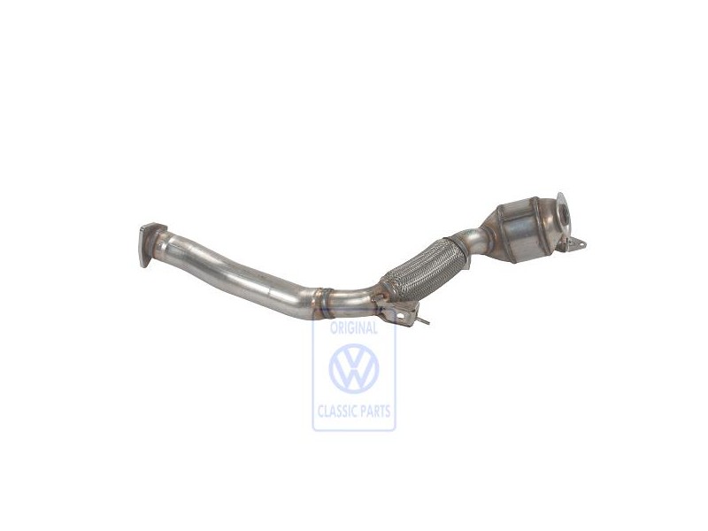 Original VW Exhaust Pipe With Catalyst - 3D0254350CX