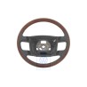 Original VW Steering Wheel (Wood/Leather) Anthracite/Nut Brown - 3D0419091ABMCC