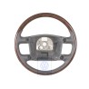 Original VW Steering Wheel (Wood/Leather) Anthracite/Myrte - 3D0419091ABNKP
