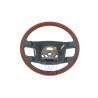 Original VW Steering Wheel (Wood/Leather) Petrol/Eucalyptus - 3D0419091ABQSF