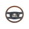 Original VW Steering Wheel (Wood/Leather) Navy Blue/Eucalyptus - 3D0419091ABZUD