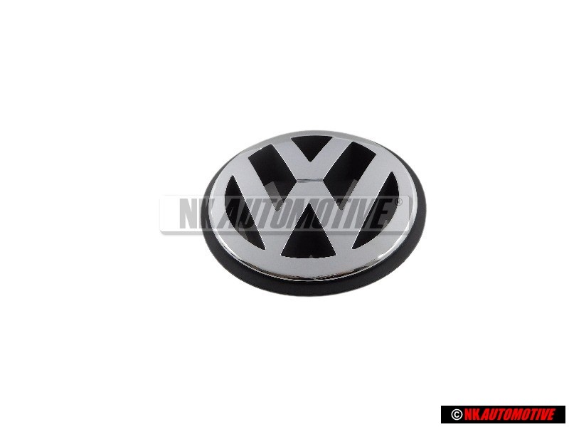Original VW Rear Boot Badge Emblem Chrome - 3D0853600A