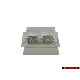 Original VW 5.0 Rear Boot Badge Emblem Chrome - 3D0853675H 739