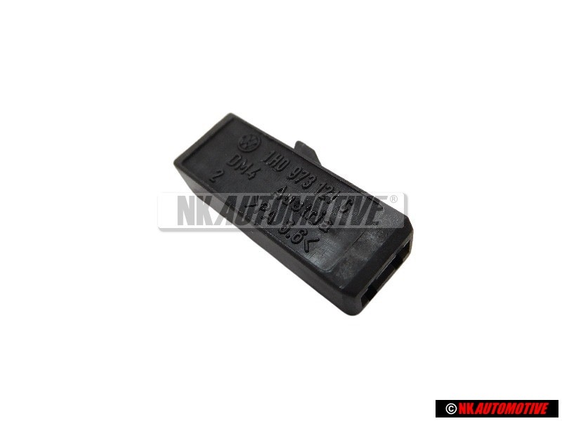 Original VW Flat Contact Housing - 1H0973121C