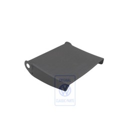 Original VW Backrest Cover Dark Brown (Brown) - 431881971 01Z