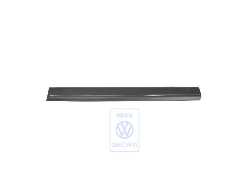 Original VW Protective Strip For Door Satin Black - 443853954F 01C
