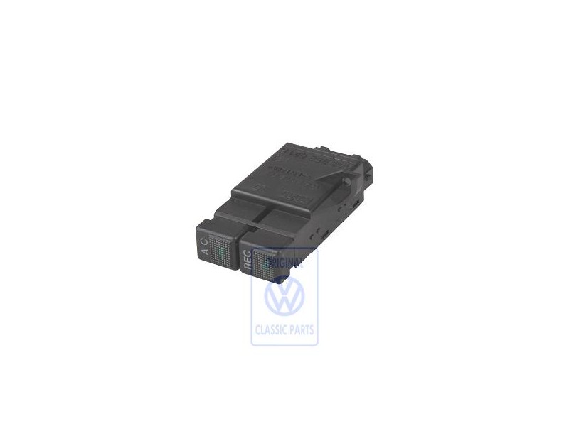 Original VW Switch For Air Conditioner - 443959621B