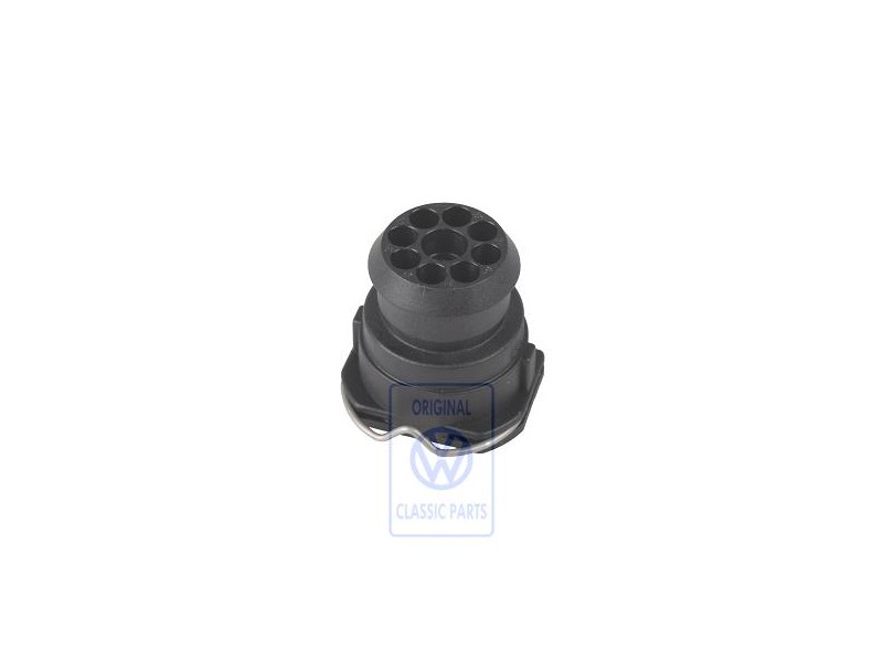 Original VW Rd. Connector Sleeve Housing - 443972984