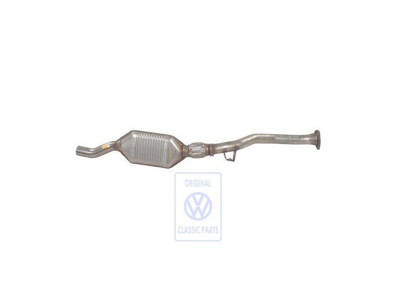 Original VW Exhaust Pipe With Catalyst - 4B0253058PX