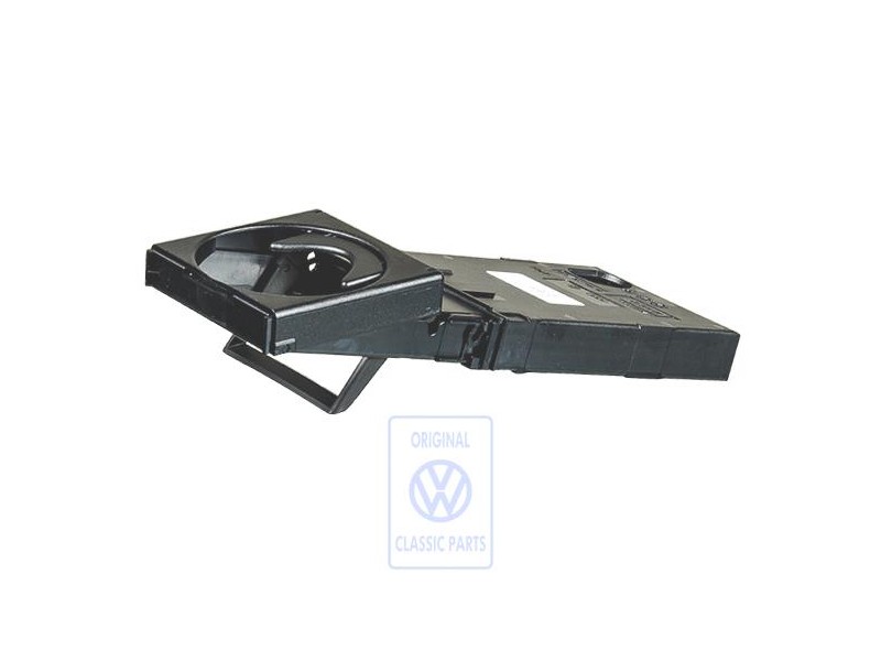 Original VW Drinks Holder Satin Black - 4B0885995 01C