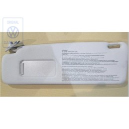 Original VW Sun Visor With Mirror And Cover Grey - 535857551A A77