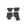 Original VW 1 Set Foot Mats Black/Black/Curry - 5C1863011C KXX