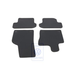 Original VW 1 Set Foot Mats Black/Black - 5C1863011E CNA
