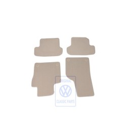 Original VW 1 Set Foot Mats Nutria Beige - 5C1863011P ICK