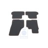 Original VW 1 Set Foot Mats Titan Black/Amber Brown - 5C2863011B ADF