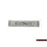 Original VW Film Lettering Silver - 5K0853433C 1W4