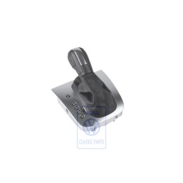 Original VW Gear Shift Cover Satin Black/Alum - 5K1713203G OKM