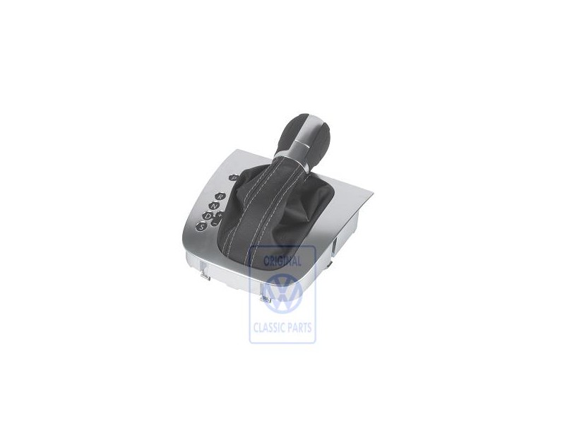 Original VW Gear Shift Cover Black/Art Grey - 5K1713203H YMD