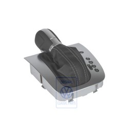 Original VW Gear Shift Cover Black/Art Grey - 5K2713203D YMD